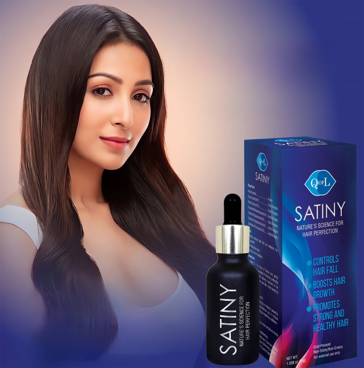 Satiny – Herbal Hair Growth Oil
