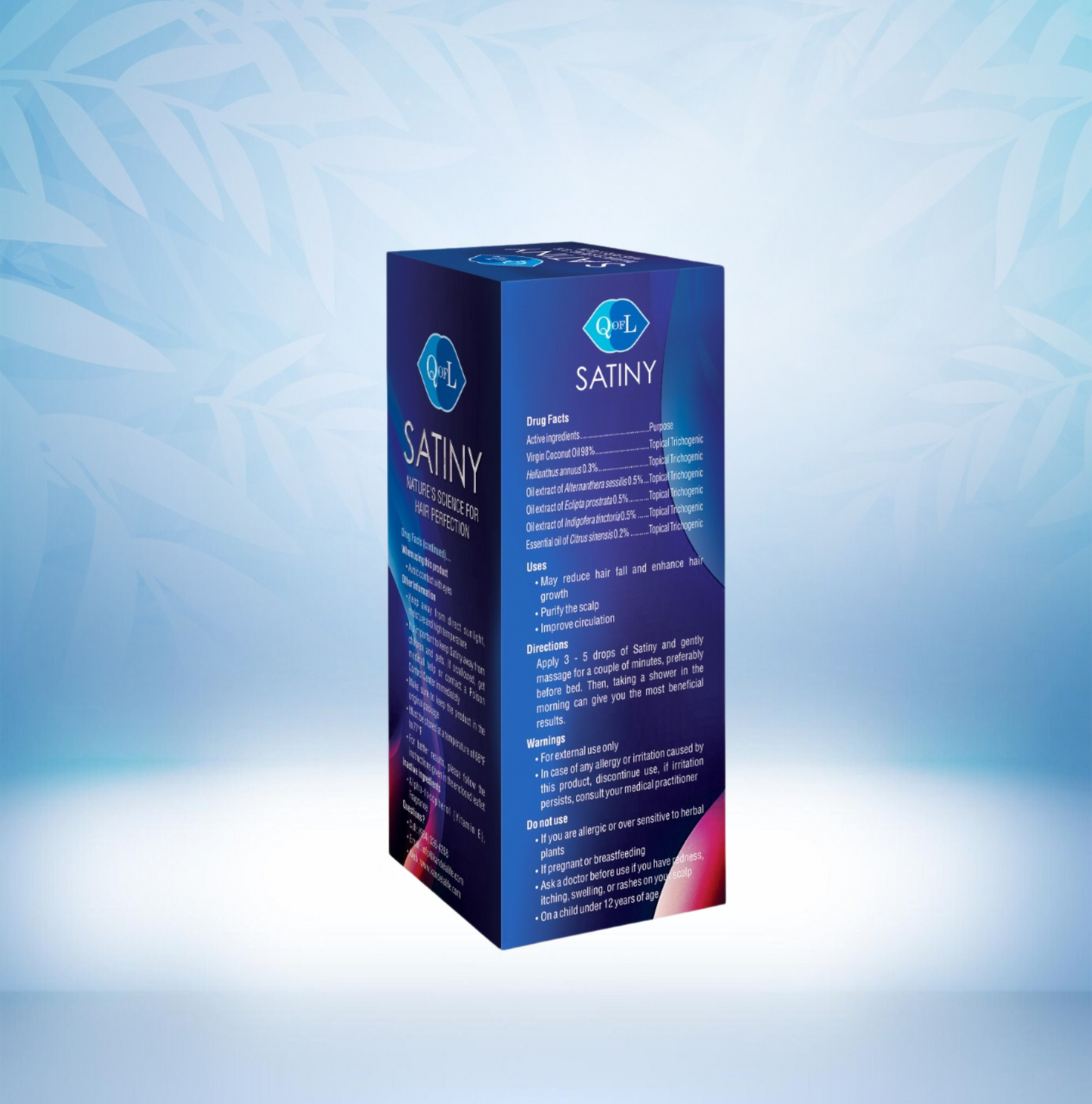 Satiny – Herbal Hair Growth Oil