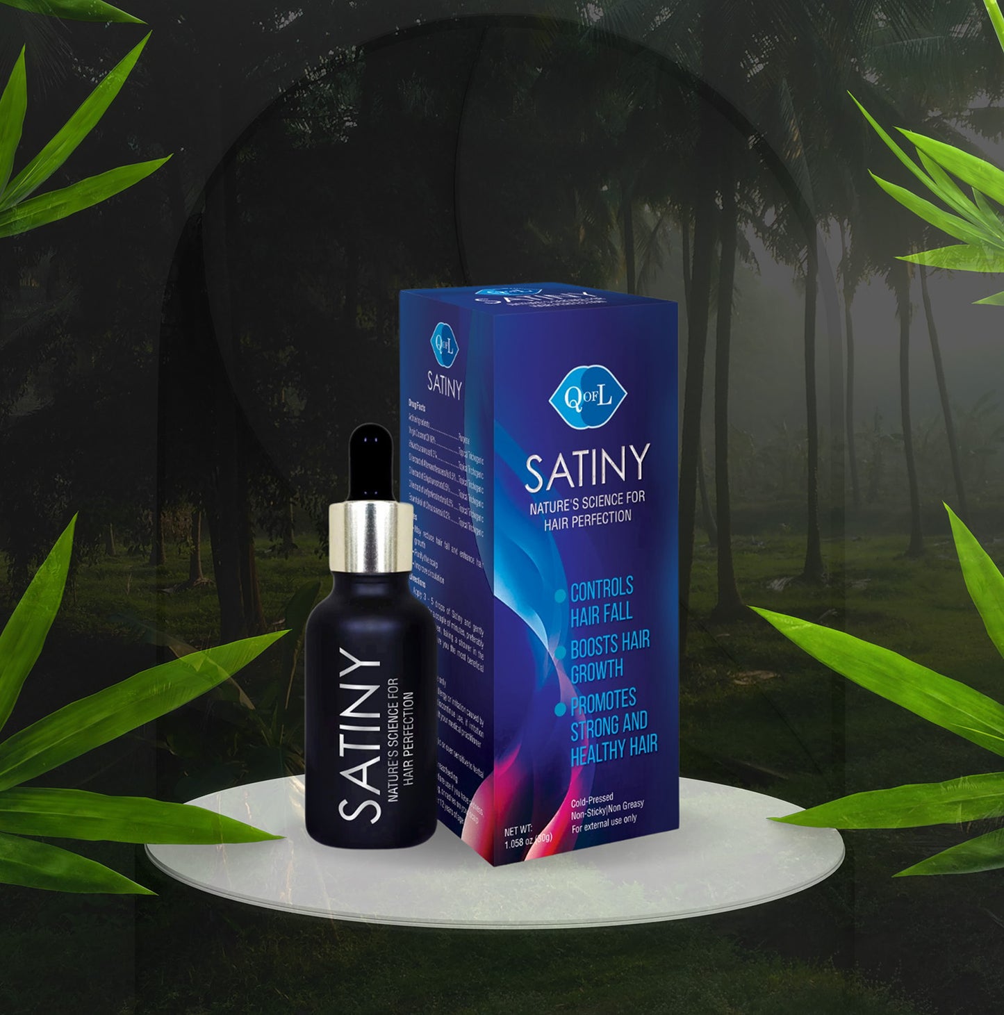 Satiny – Herbal Hair Growth Oil